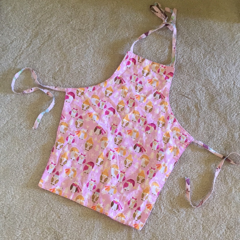 Reversible, handmade apron